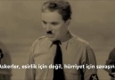 Charlie Chaplin'in Efsane Konuşması.