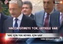 CHP DÖVİZ YOK HAC YASAK DEDİ,AMA HEYKELLERE DÖVİZ AKITTILAR