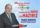 CHP HANÖNÜ BELEDİYE BAŞKAN ADAYINIZ YILMAZ KARAKOÇ