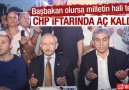 CHP'nin iftarında vatandaşlar aç kaldı!