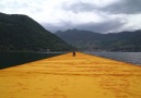 Christo’s Newest Project: Walking on Water