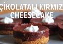 Çikolatalı Kırmızı Cheesecake Tarifi