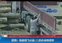Çin'de yok artık dedirten kaza