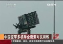 Çin Hava Kuvvetleri tatbikatta