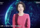 Çin&yapay zekalı ilk kadın sunucusu da haber sunmaya başladı.