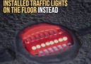 City Installs Traffic Lights On The Ground For Pedestrians