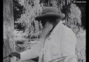 Claude Monet painting water lilies at his home in Giverny 1914.