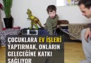 Çocuklara ev işi yaptırmanın faydaları..