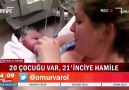 20 çocuklu kadın 21inciye hamile!