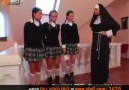 Colegialas en colegio de monjas