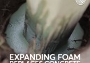 Concrete could be replaced by a foam thats just as firm (via Explorist)