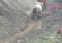 Concrete Mixer Meets Gravity Hillside Slide