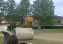 Construction Machines - Awesome Loader Stunt.. Facebook