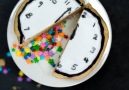 Cookie Confetti Clocks