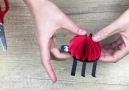 Cool paper ladybug.via Paper Magic bit.ly2o4VCn2