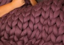 Cozy up this Christmas with this Hand Knitted Blanket