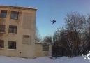 Crazy 40ft ROOF DROP!!