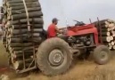 Crazy Wood  Loaded Tractor