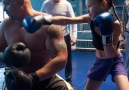 Crazy 9 year Old boxing girl