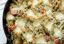 Creamy Pesto Pasta Bake