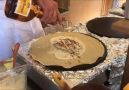 Crepes mit MIA CREMAs weier Schokolade)