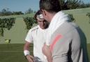 Cristiano Ronaldo ve Rafael Nadal tenis maçı yaparsa..