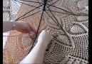 Crocheted Lace Parasols - Tutorial