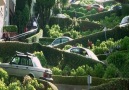 Crookedest street in the world long 400 meters! San Francisco