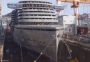 Cruise ship timelapse