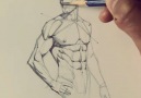 Cubebrush - Fantastic anatomy sketch by Ferhat Edizkan Art