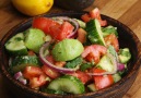 Cucumber, Tomato, and Avocado Salad