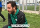 Çukurun Vartolusu Erkan Kolçak Köstendil Bursaspor tesislerinde.