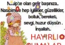 Cuma mesajları - Hayırlı Nurlu Cumalar