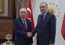 Cumhurbaşkanı Erdoğan Bahçeliyi kabul etti