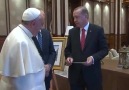 CUMHURBAŞKANI ERDOĞAN FATİH'İN FERMANINI PAPA'YA BÖYLE OKUDU