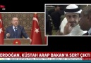 Cumhurbaşkanı Erdoğan küstah Arap Bakana sert çıktı