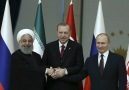 Cumhurbaşkanı Erdoğan Putin ve Ruhaniden aile fotoğrafı