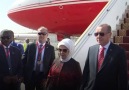 Cumhurbaşkanı Erdoğan Sudanda sevgi gösterileriyle karşılandı
