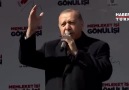 Cumhurbaşkanı Erdoğan Zonguldak Mitingi&parti şarkısına eşlik etti