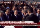 Cumhurbaşkanımız caneze töreninde gözyaşlarını tutamadı