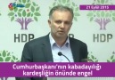 Cumhurbaşkanı'nın kabadayılığı kardeşliğin önünde engel