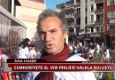 CUMHURİYETE EL VER PROJESİ HALKLA BULUŞTU...