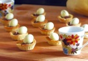 Cupcakes de Pascua con Nutella  Tartaletas de Masa Quebrada