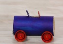 Cute and easy-to make magnet train. bit.ly2eiqAjK