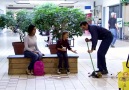 CUTE DOG Used as a Mop Prank