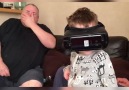 Cute Kid's Explicit Reaction To VR