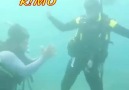 Dance under water.. Very funny