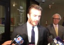 David Beckham﻿ speaks with media after meeting with County Commis