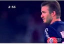 David Beckham gözyaşları içinde futbola veda etti.
