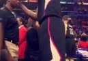 DeAndre Jordan Rubs Trainer's Head Pre-Game